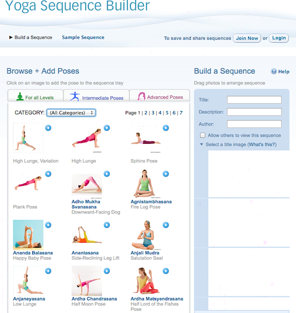 Designing Yoga Sequences